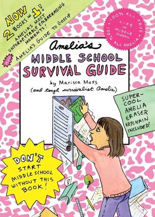 Amelia's Middle School Survival Guide book cover