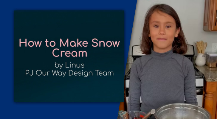 Linus’s Recipe for Snow Cream