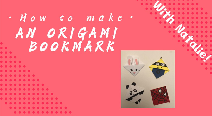Natalie’s Origami Bookmark