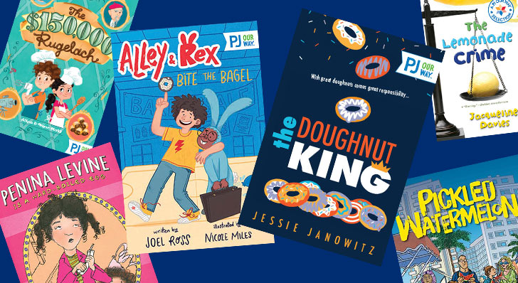 Twelve Jewish Middle-Grade Books with Tasty Titles