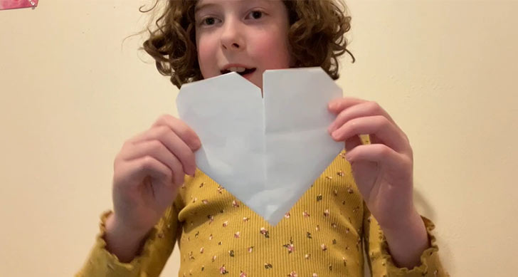 How to Make an Origami Heart