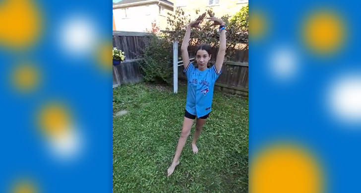 Yael’s Perfect Cartwheel