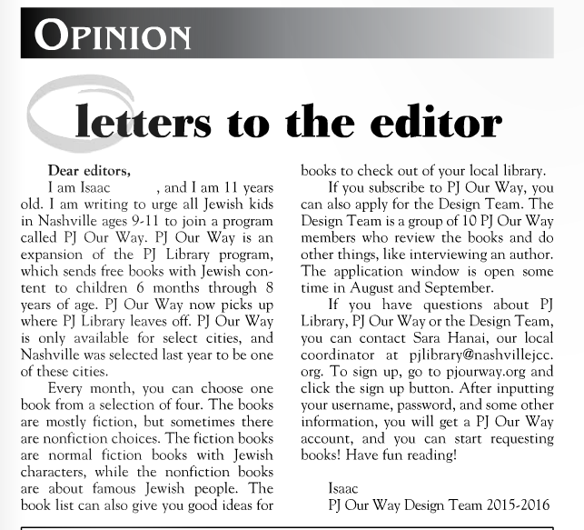 Letter to the Editor, JCAD