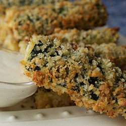 Hanukkah Recipe: Oven-Fried Zucchini Sticks