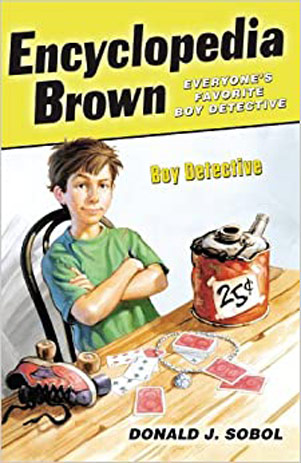 Encyclopedia Brown book cover