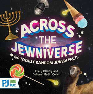Across the Jewniverse: 180 Totally Random Jewish Facts book cover