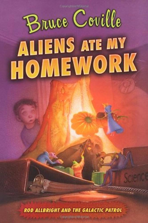 Aliens Ate My Homework book cover