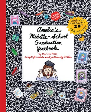 Amelia's Middle-School Graduation Yearbook cover