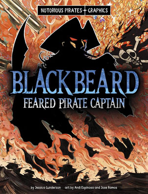 Blackbeard, Feared Pirate Captain book cover