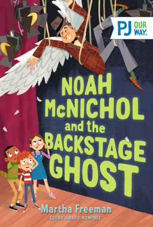 Noah McNichol and the Backstage Ghost book cover