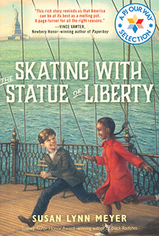 Skating with the Statue of Liberty 