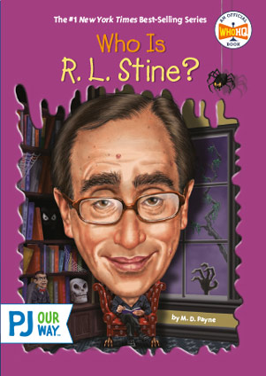 Who is RL Stine? book cover