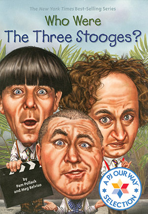 The three stooges with enlarged heads